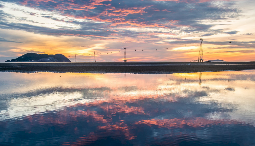 Cáp treo ra đảo Song Ngư